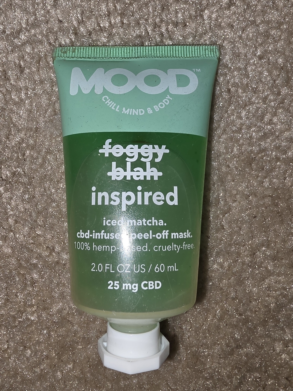 Inspired Iced Matcha CBD Peel-Off Mask $18 NEW